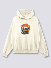 Front Print - Drunk Shiba Hoodie