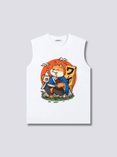 Front Print - Drunk Shiba Tank Top