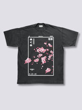 Front Print - Cherry Blossom Vintage T-Shirt