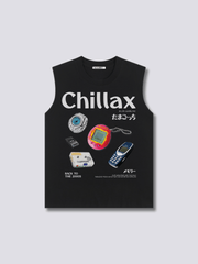 Front Print - Chillax Tank Top