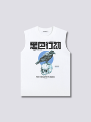Front Print - Dark Crow Tank Top
