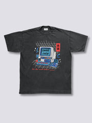 Front Print - Game Over Vintage T-Shirt