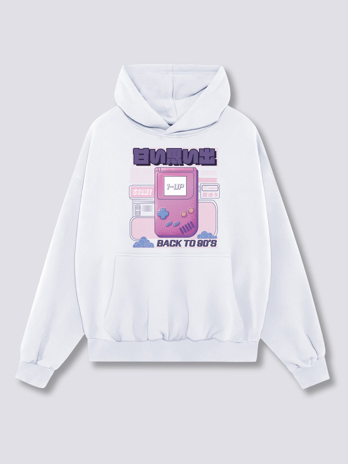 Front Print - Gameboy Hoodie